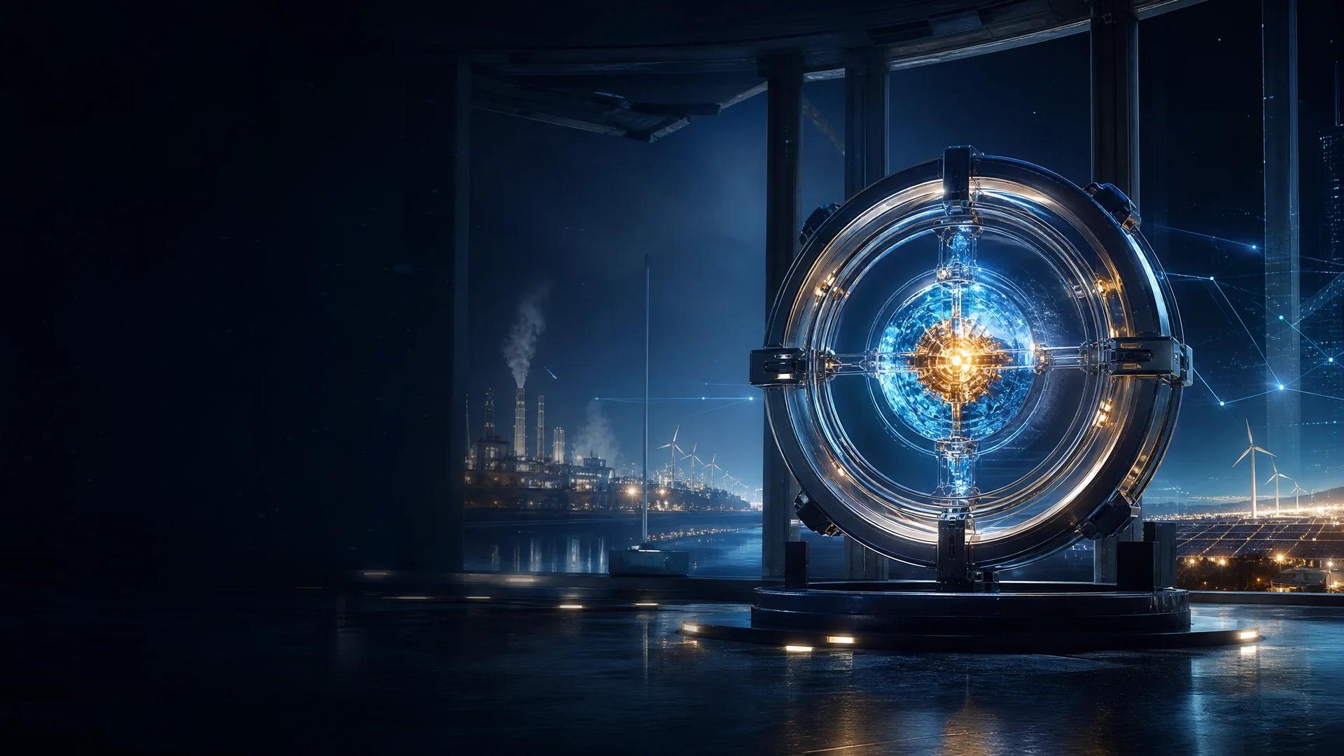 An engineered energy core connected to renewable and conventional generation